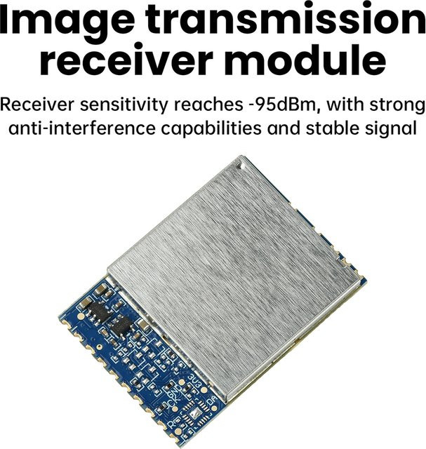 diymore SK3500-SPI 3.3G VRX Drahtlose FPV-Bildübertragung Open-Source-Empfänger im SPI-Modus mit hoher Empfindlichkeit FT3500 - Bild 1