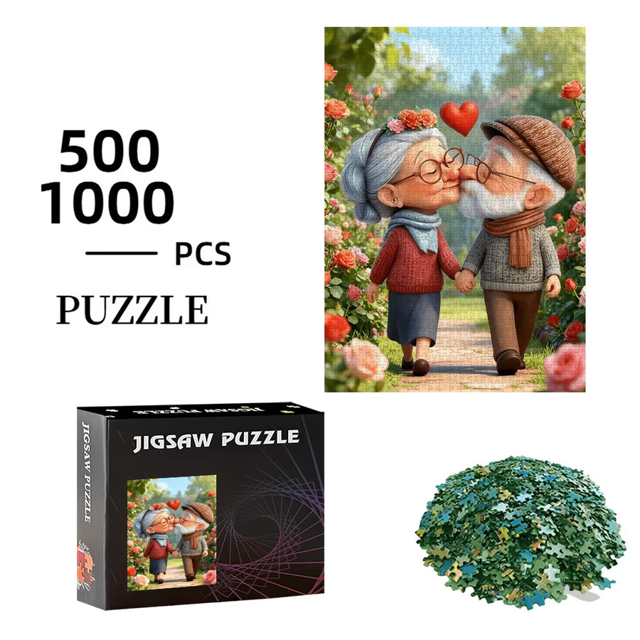 AZNM Paar-Puzzle, Pappe / Karton, Bunt / Mehrfarbig - Bild 2