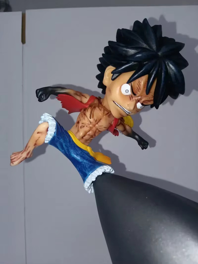 Bandai One Piece Monkey D. Luffy Gear Third Giant Foot Armament Haki Actionfigur, 25cm - Bild 4