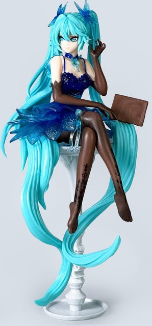 Bandai Hatsune Miku Diva Q-Version Figur, Puppe, 20,5cm - Bild 1