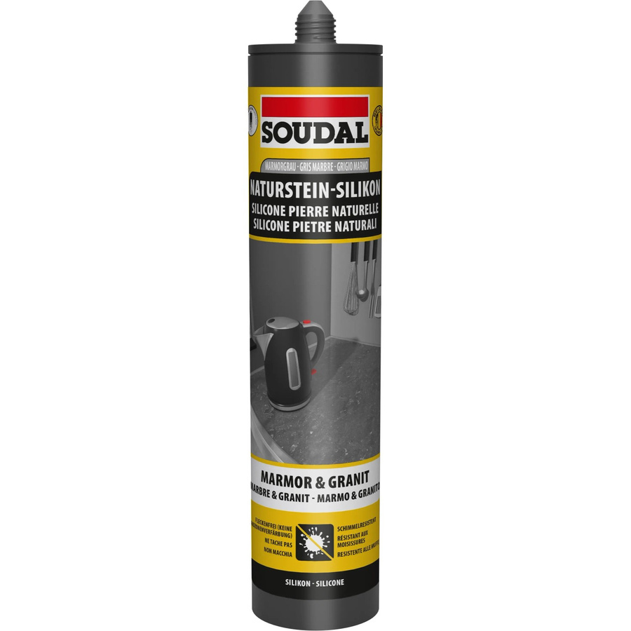 Soudal Natursteinsilikon in Mamorgrau - Bild 2
