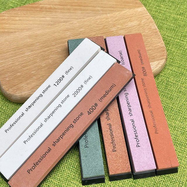 RSCHEF Messerschärfer Schleifstein mit 240-3000 Körnung in Multicolour für professionelles Schärfen in der Küche - Bild 1
