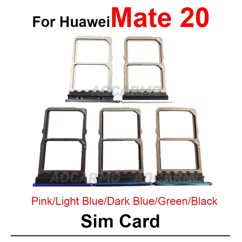 SIM-Karten-Halter für Huawei Mate 20 Pro und Mate 20X Ersatzteil SIM-Tray in verschiedenen Farben - Bild 2