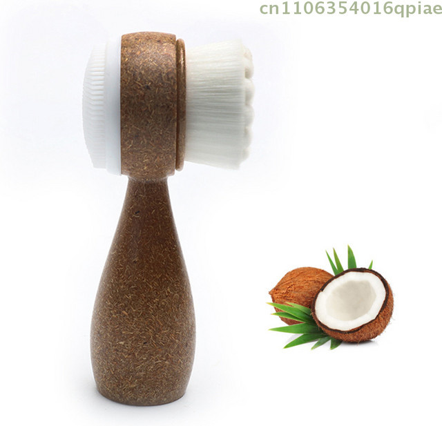 Sommer4 Kokosnussfaser-Gesichtsbürste, Unisex - Bild 1