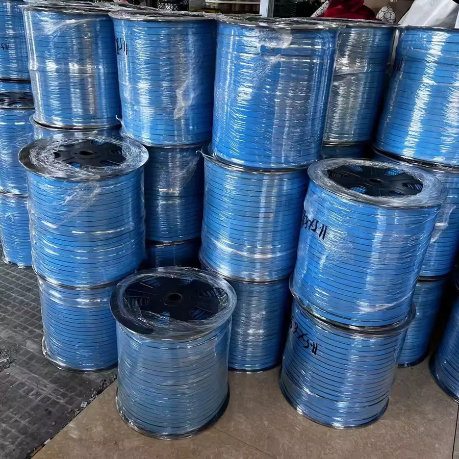 JIALISI Schienengürtel für motorisierte Vorhangschienen, Blau, 11,5 mm - Bild 2