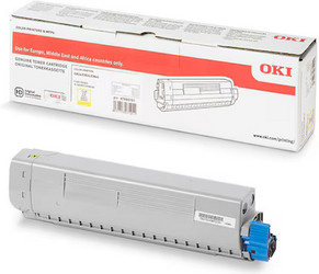 OKI Tonerpatrone Gelb für Drucker der C 824-Serie, 834-Serie und 844-Serie - Bild 1
