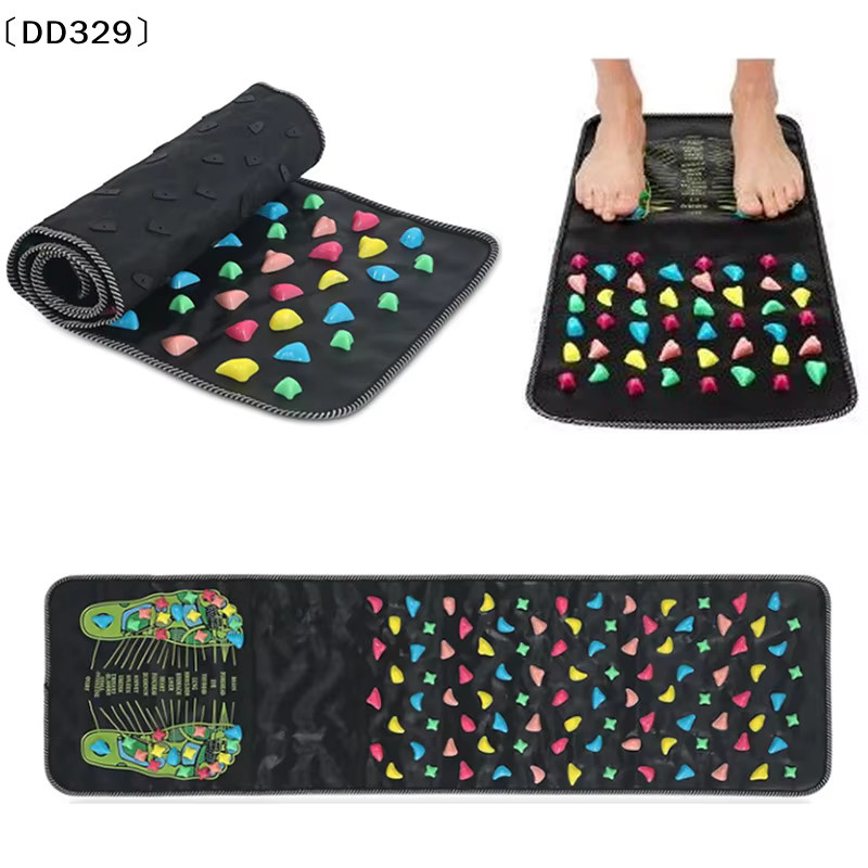 JETTING Fußmassagematte Walk Stone Road zur Reflexzonenmassage und Akupressur in Multicolour - Bild 2