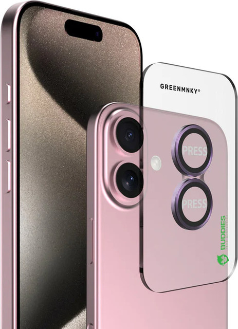 BUDDIES Schutzglas für iPhone 17 in Purple - Bild 1