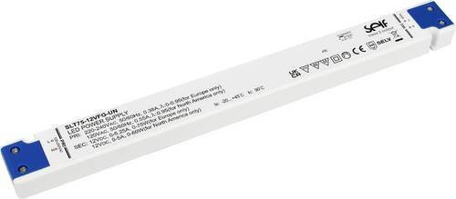 Self Electronics LED-Trafo SLT75-12VFG-UN Driver 75.0W 12V in Weiß - Bild 1