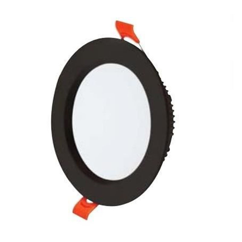 LED Einbaustrahler ALEXA SMD rund in Schwarz mit 12W und 7000K Kaltweiß - Bild 3