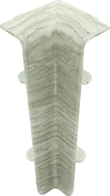Döllken Profiles Innenecke SLK Cubica 60 Kabelkanal in Eiche Silber - Bild 1