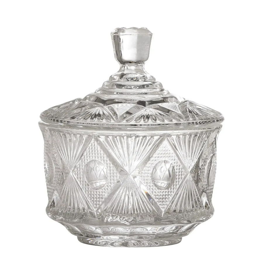 Bloomingville Vorratsglas Ninya transparent Höhe: 11 cm - Bild 1