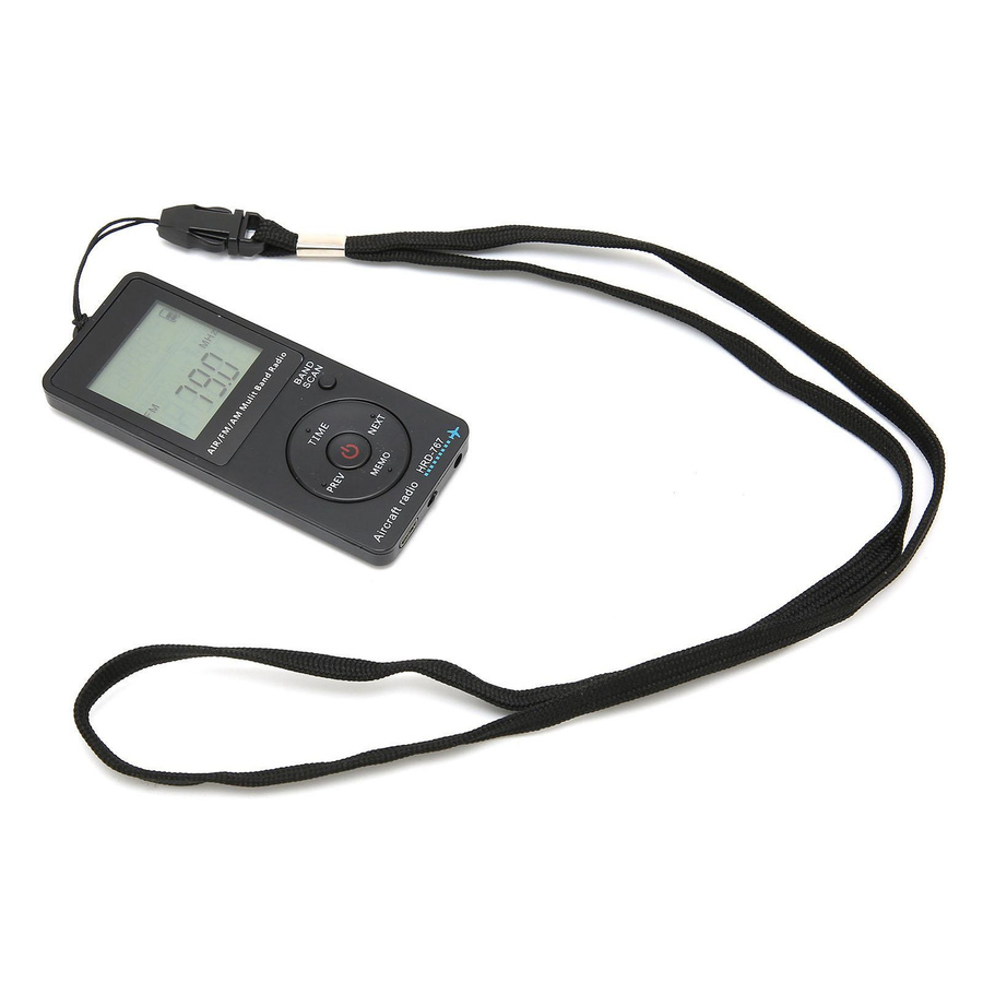 Honor Electronics Tragbares FM Radio mit automatischer Abschaltung und 3,5 mm Kopfhöreranschluss in Orange und Schwarz - Bild 2