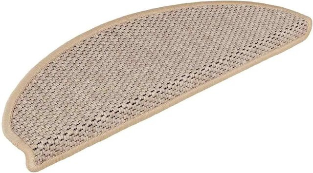 vidaXL Stufenmatten Selbstklebend in Sisal-Optik, 30 Stück, Beige, B: 65 cm, T: 21 cm, H: 4 cm - Bild 1