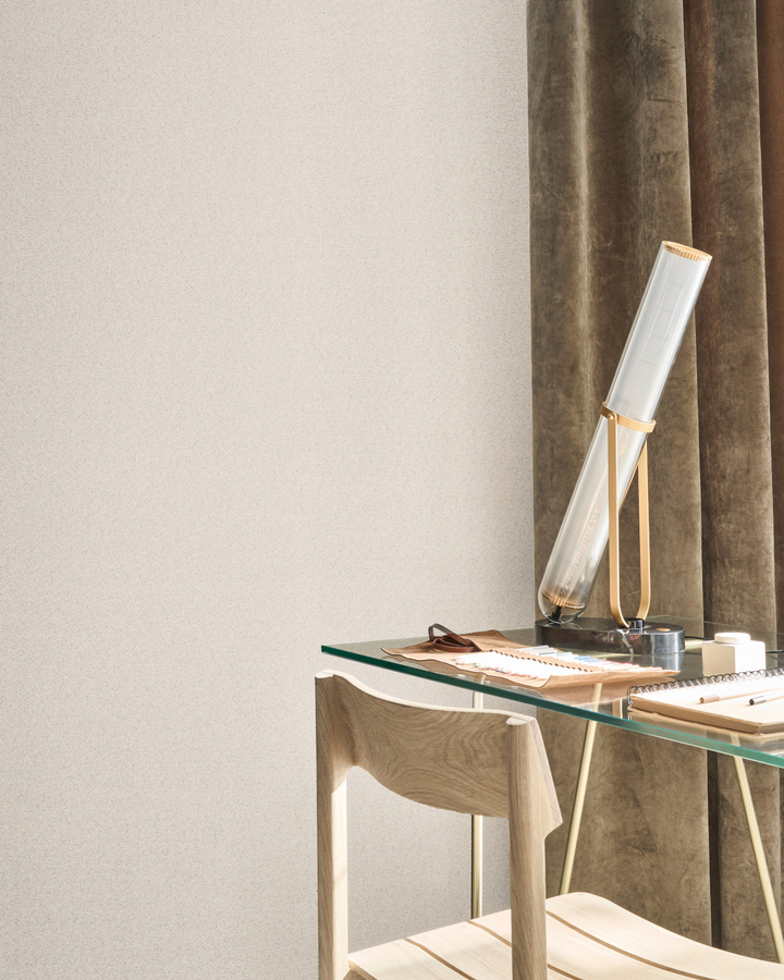 Omexco Tapete Resource PU202 aus Vlies in Beige mit Natur-Optik - Bild 1