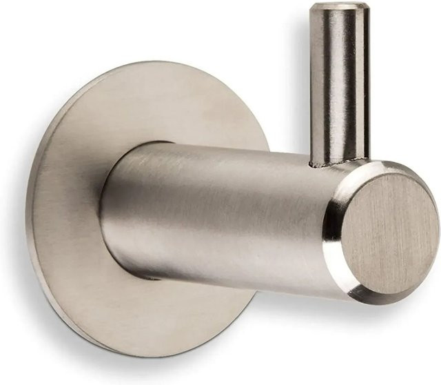 SOTECH Garderobenhaken CORA Wandhaken aus gebürstetem Edelstahl in Silber - Bild 1