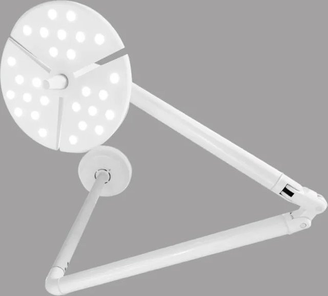 FULANG 50W LED Schattenlose Operationsleuchte zur Deckenmontage in Weiß für medizinische, zahnärztliche und tierärztliche Untersuchungen - Bild 1