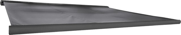 Home Deluxe LED Vollkassettenmarkise ELOS elektrisch Anthrazit B: 350 cm, T: 250 cm
