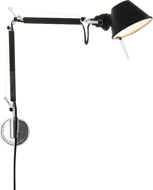 Artemide Tolomeo Micro Parete Wandleuchte in Schwarz aus Metall - Bild 1