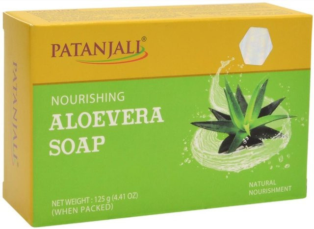 Patanjali Ayurveda Seife Aloe Vera, Unisex - Bild 1