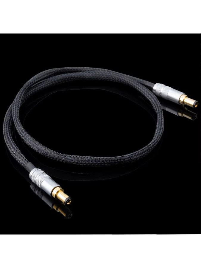 OCC Pureline versilbertes Gleichstromkabel aus reinem Kupfer mit vergoldeten Steckern in Schwarz, 1,5 mm2 - Bild 2