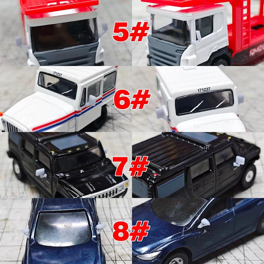 CorMake Auto-Rückspiegel, Modellauto, Maßstab 1:64 - Bild 2