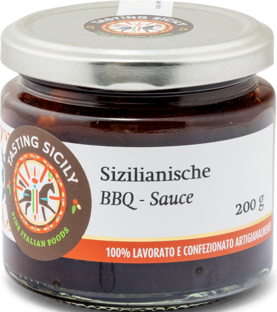 Tasting Sicily BBQ Sauce Sizilianisch 200 g - Bild 1