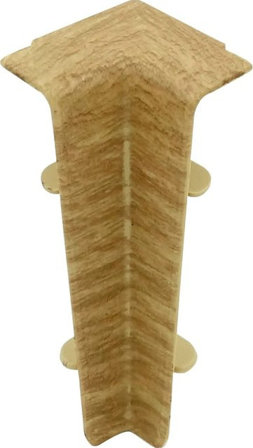 Döllken Profiles Kabelkanal Innenecke SLK Cubica 60 in Braun aus PVC - Bild 1