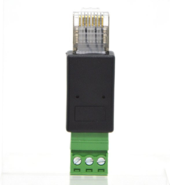 GONGFENG 10er Set RJ45 Netzwerk Stecker auf 232 Terminal Block Adapter für Servo Encoder - Bild 1