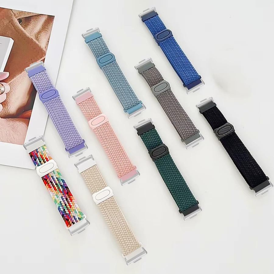 FancyWrist Uhrenarmband Nylon, geflochten, Bunt - Bild 1