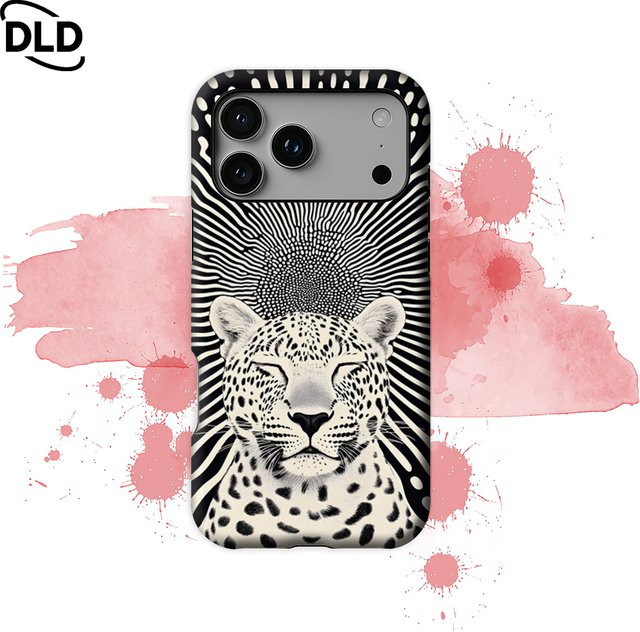 Zen Leopard Magnetische Handyhülle für iPhone 17 16 15 14 13 Pro Max Plus Multicolor Robuste Ein- und Doppelschichtige Schutzhülle - Bild 1