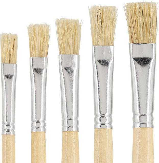 VBS Flachpinsel NATURE 5er-Set - Bild 1