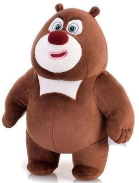 Yiran toy Bär Cartoon Plüschtier, braun, 25cm, ab 3 Jahre - Bild 1