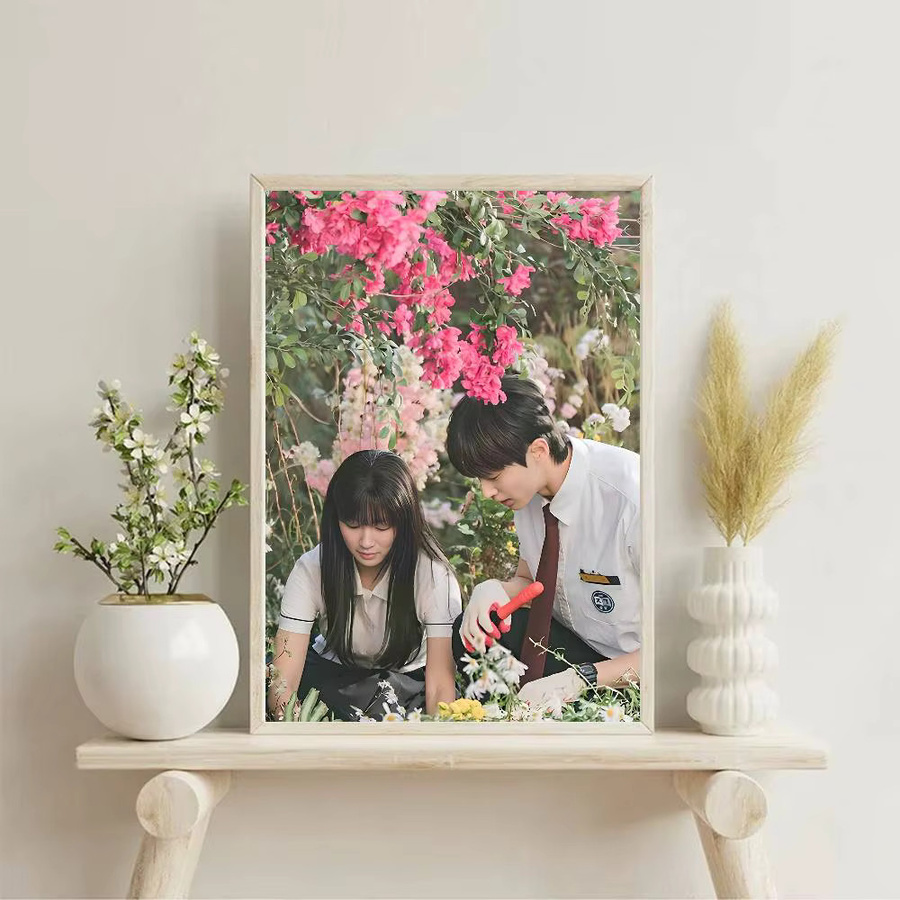 Selbstklebendes und wasserfestes Koreanisches Drama L-Lovely-R-Runner TV-Poster aus Papier in Multicolour - Bild 5