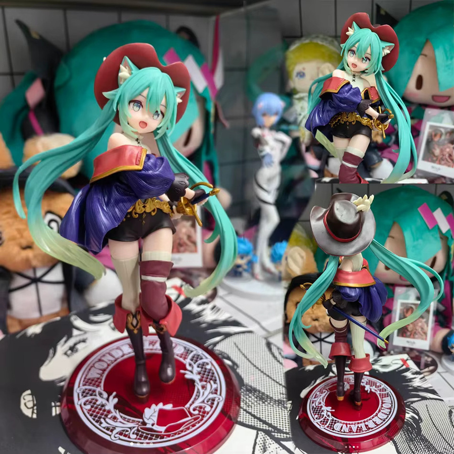 Bandai Hatsune Miku, Einzelfigur, Mädchen, Kunststoff, Bunt / Mehrfarbig - Bild 4