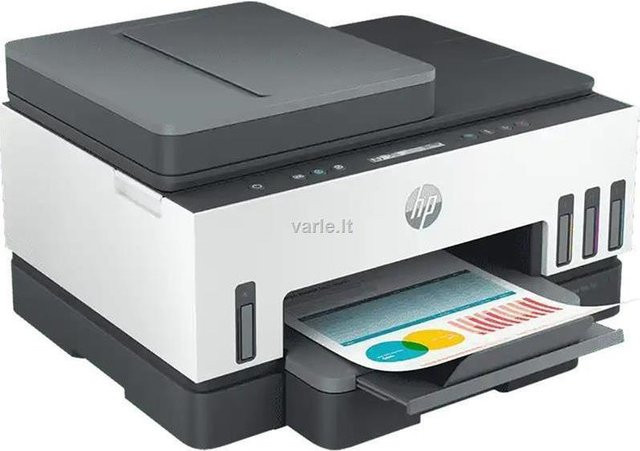 HP Smart Tank 750 Wireless All-in-One Multifunktions-Tintendrucker, mehrfarbig, Weiß - Bild 1