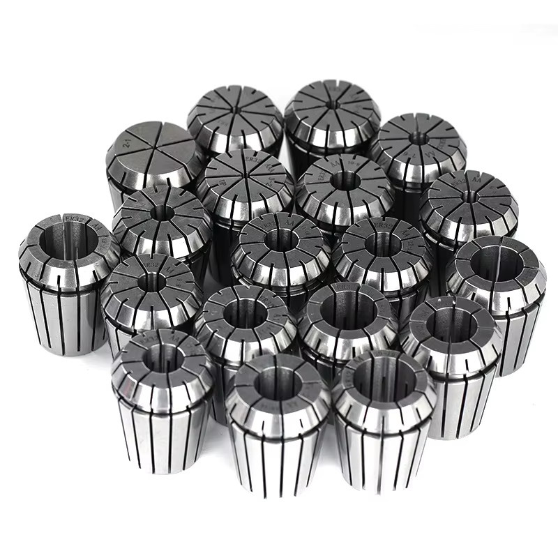 SYS Hochpräzises ER Federspannzangen-Set in Silber für CNC-Fräswerkzeuge und Drehmaschinen, Genauigkeit 0,008 mm, Set bestehend aus ER32, ER40 und ER50 - Bild 3