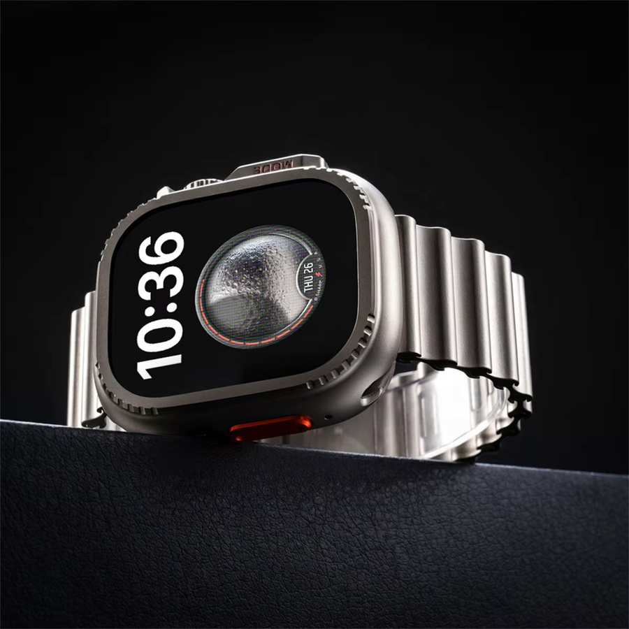 CHIICSMART Uhrenarmband Edelstahl, Silber, Unisex - Bild 2