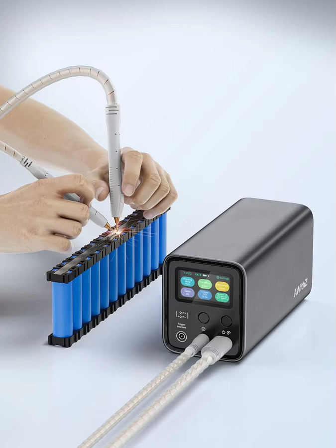 AWithZ UF20B Kondensator-Batterie-Punktschweißgerät 10,5KW in Schwarz für 18650 Lithium-Batteriepacks - Bild 5