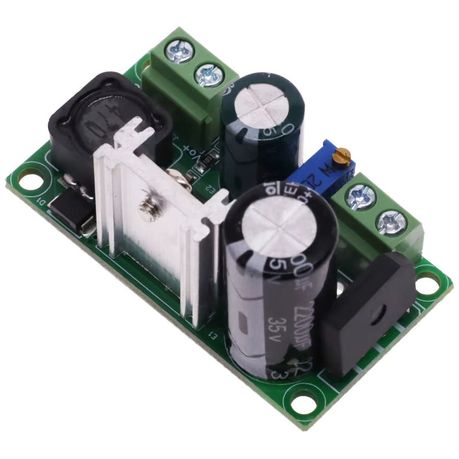 LM2596HV AC/DC zu DC Buck Step Down Converter Netzteil Modul, Eingangsspannung AC 5V-30V und DC 5V-50V, Farbe: Grün - Bild 4