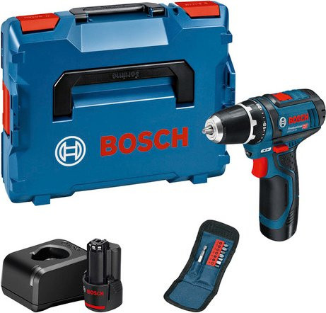 Bosch Professional Akku-Bohrschrauber GSR 12V-15, 12 V, mit Akku, Blau - Bild 1