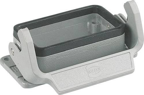 HARTING Anbaugehäuse Han 10B-agg-LB 09300100305 in Grau aus Kunststoff - Bild 1