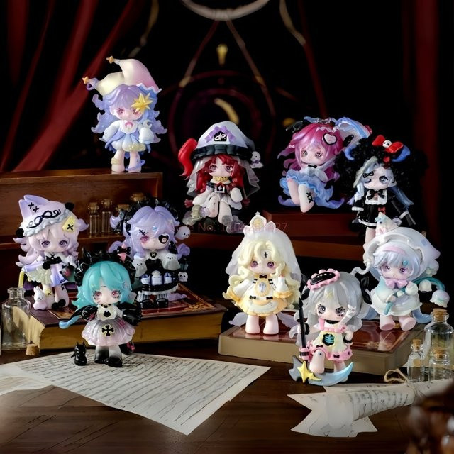 Ninita Witch Revelation Series Blind Box – Niedliche PVC-Sammlerfiguren als Mystery Box für deine Desktop-Deko in Multicolor - Bild 1