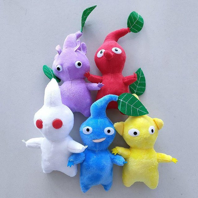 Pikmin Plüschtier, Gelbe Knospe, ab 1 Jahr - Bild 1