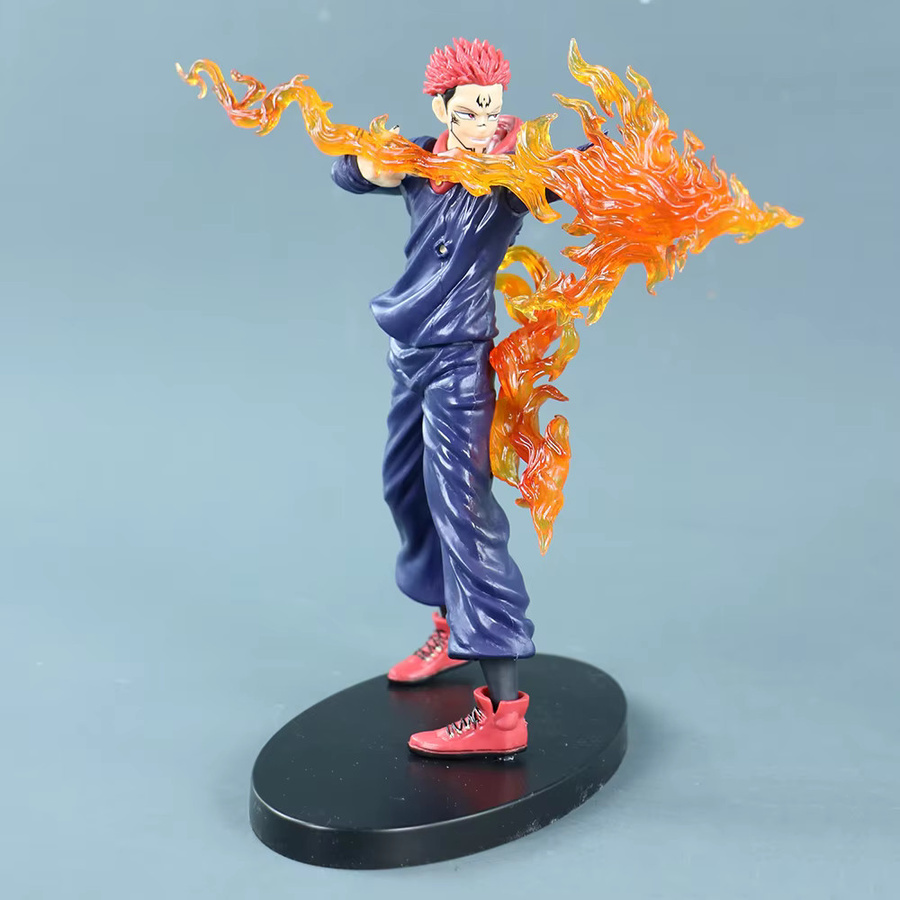 Bandai Jujutsu Kaisen Kuji Shibuya-Vorfall Itadori Yuji Fushiguro Megumi Makora, Anime-Figur Modell Spielzeug - Bild 2