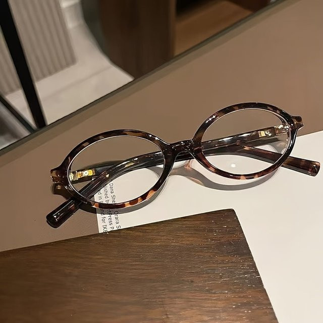 ERIKOLE Korrektionsbrille, oval, Kunststoff, transparent, Damen, Blaulichtfilter - Bild 1
