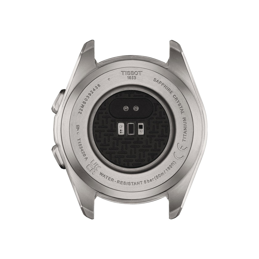 Tissot Smartwatch, Titan, Quarz, 44 mm, Schwarz, Herren - Bild 4