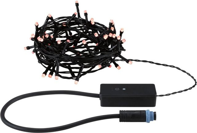 Paulmann Yuna Plug & Shine LED-Lichterkette RGB Schwarz 5 m mit Fernbedienung und ZigBee-Steuerung - Bild 2