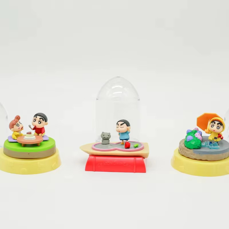 Bandai Xiaoxin in Drift Bottle World, Anime-Figur, Miniatur-Landschaftsszene, Blind Box - Bild 3
