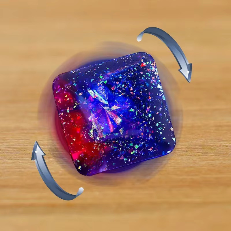 MYGVN Flip Gems Finger Gyro Desktop Kinetische Energie Vent Fidget Spinner Stern Konstellation - Bild 3